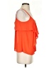 Skies Are Blue 100% Polyester Orange Sleeveless Blouse Size XS - photo 4