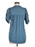 RXB Blue Short Sleeve Blouse Size M - photo 2