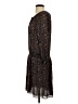 Ann Taylor LOFT 100% Polyester Tweed Black Casual Dress Size S - photo 5