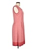 Max Studio Print Red Casual Dress Size L - photo 4