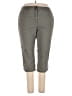 Karen Scott Solid Green Khakis Size 18 - photo 1