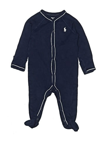 Ralph Lauren Long Sleeve Onesie (view 1)
