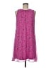 DKNY 100% Polyester Hearts Pink Casual Dress Size 6 - photo 1