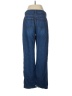 Ann Taylor LOFT 100% Cotton Chevron-herringbone Blue Jeans Size 29 waist - photo 2