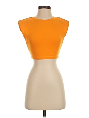 Zara Sleeveless T-Shirt (view 1)
