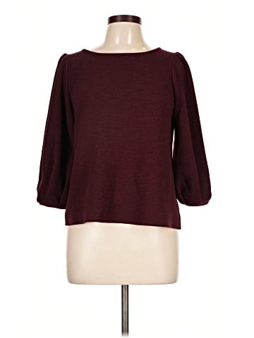 Green Envelope 3/4 Sleeve Top (view 1)