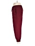 Ann Taylor 100% Polyester Solid Burgundy Casual Pants Size L - photo 5
