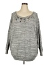 Torrid Gray Pullover Sweater Size 3X Plus (3) - photo 1