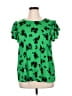 Cato Green Short Sleeve Blouse Size 14-16W - photo 1
