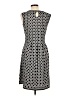 Max Studio Graphic Black Casual Dress Size L - photo 2