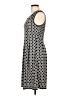 Max Studio Graphic Black Casual Dress Size L - photo 5