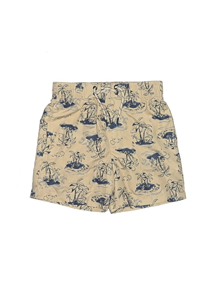 Pre-owned Unbranded Kids' Khaki Shorts In Tan