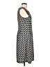 Max Studio Graphic Black Casual Dress Size L - photo 4