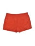 Ann Taylor LOFT 100% Cotton Solid Orange Shorts Size 6 - photo 2