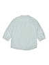 Zara Kids Solid Teal Green Long Sleeve Button-Down Shirt Size 9 - photo 2