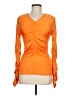 Et Ochs Orange Long Sleeve Blouse Size M - photo 1