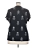 Torrid 100% Cotton Black Short Sleeve Henley Size 4X Plus (4) - photo 2