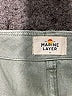 Marine Layer 100% Cotton Solid Green Khaki Shorts Size 0 - photo 3