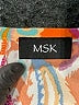 MSK Paisley Orange Casual Dress Size S (estimated) - photo 7