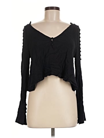 Trafaluc by Zara Long Sleeve T-Shirt (view 1)