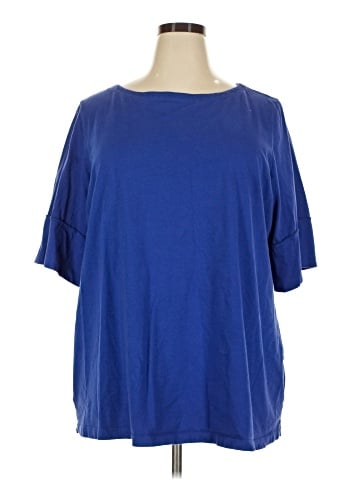 Woman Within 3/4 Sleeve T-Shirt (view 1)