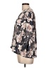 West Kei 100% Polyester Gray 3/4 Sleeve Blouse Size L - photo 5