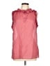 Gap Pink Sleeveless Blouse Size L - photo 1