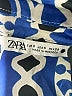 Zara Blue Long Sleeve Blouse Size S - photo 7