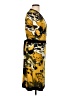Alfani Print Yellow Casual Dress Size L - photo 4