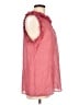 Gap Pink Sleeveless Blouse Size L - photo 4