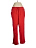 Lands' End Solid Red Casual Pants Size L - photo 1