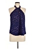 Allison Joy 100% Polyester Blue Sleeveless Blouse Size M - photo 1