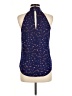 Allison Joy 100% Polyester Blue Sleeveless Blouse Size M - photo 2