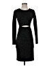 BCBGMAXAZRIA Solid Black Cocktail Dress Size XXS - photo 1