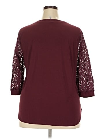 NY Collection 3/4 Sleeve Blouse (view 2)