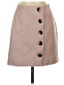 Bershka Solid Tan Formal Skirt Size S - photo 1
