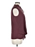 Helmut Lang 100% Polyester Burgundy Sleeveless Blouse Size M - photo 4
