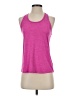 Reebok 100% Polyester Pink Active Tank Size S - photo 1