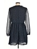 Free People 100% Polyester Polka Dots Blue Casual Dress Size 8 - photo 2