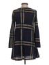 Papillon Plaid Blue Casual Dress Size XS - photo 2