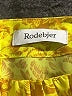 RODEBJER 100% Polyester Yellow Casual Dress Size L - photo 7