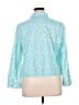 Chico's Teal 3/4 Sleeve Button-Down Shirt Size XL - photo 2