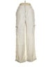 Hunter & Brown Ivory Cargo Pants Size L - photo 1