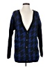 Gap 100% Wool Houndstooth Blue Wool Cardigan Size S - photo 1