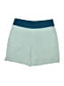 Lands' End Color Block Teal Athletic Shorts Size M - photo 1