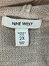 Nine West Ivory Pink Cardigan Size 2X - photo 7