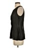 Covington 100% Polyester Black Sleeveless Blouse Size S - photo 5