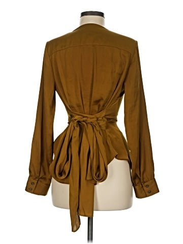 Moulinette Soeurs by Anthropologie Long Sleeve Blouse (view 2)