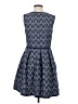 Max Studio Argyle Blue Casual Dress Size 4 - photo 2