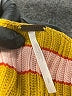 Free People Stripes Yellow Cardigan Size S - photo 7